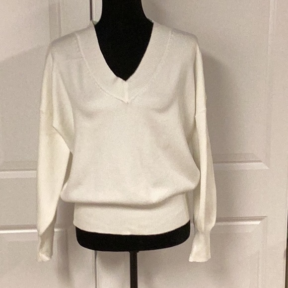 Philosophy Sweaters - Philosophy Cream Sweater